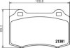 HELLA PAGID 8DB 355 012-981 Brake Pad Set, disc brake